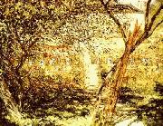 Claude Monet Le Jardin de Vetheuil painting